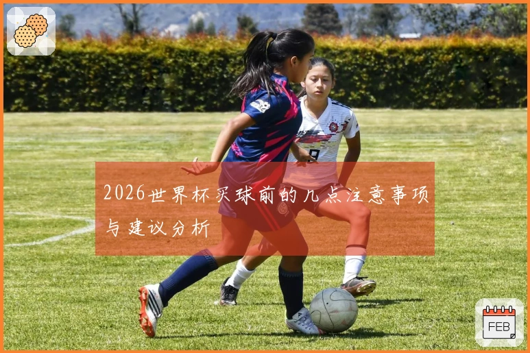 2026世界杯买球前的几点注意事项与建议分析